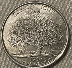What-Is-This-Raised-Spot-Of-Copper-On-Tree?-1999-Connecticut-Quarter