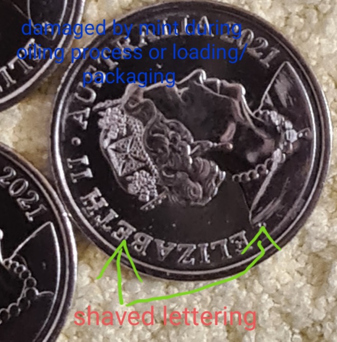 Australian-50-Cent-2001-Commemorative-Coin-DD-Or-Mechanical-Doubling