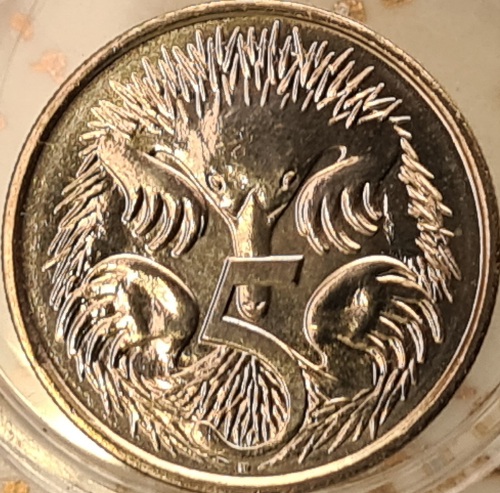 2021-Australian-5-Cent-Partial-Collar-Die-Clash