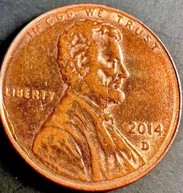 2014-Penny-Extra-Cud,-Lamination-Issue?