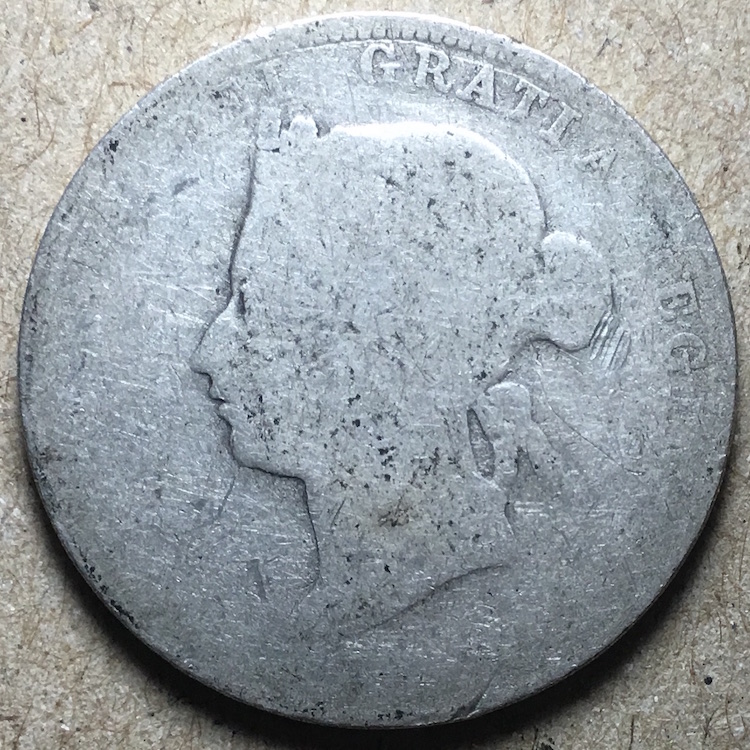 Worn-Victoria-25-Cents-Canadian---Year-Identification-Help