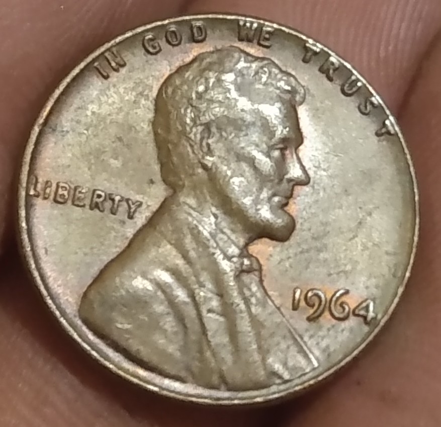 1964-Penny-Grade-And-Question-About-Color.