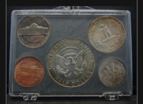 1964-United-States-Mint-Set.