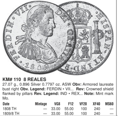 Posting-For-A-Friend:-1809-8-Reales-Dug-In-New-Orleans