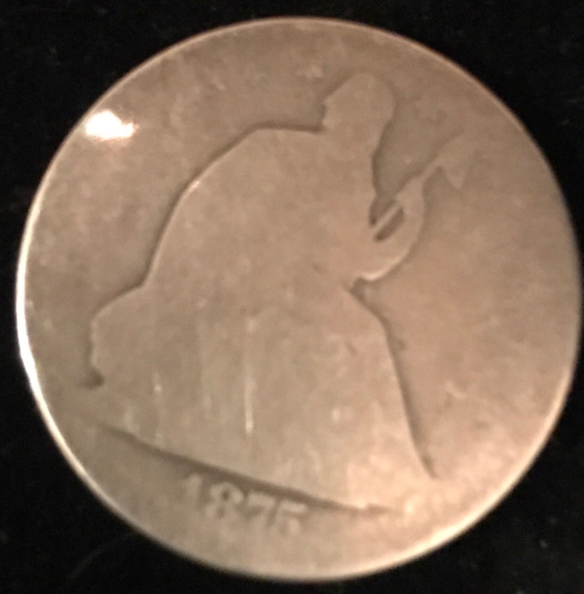 1964-No-Mint-Mark-Washington-Quarter-With-Unusual-Color