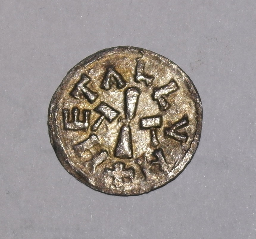 Obole-Melle-France,-Louis-The-Pious,-As-Emperor-Louis-1:--Ad-814-840
