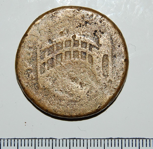 Traianus-Ae-Sestertius,-Bridge-Revers