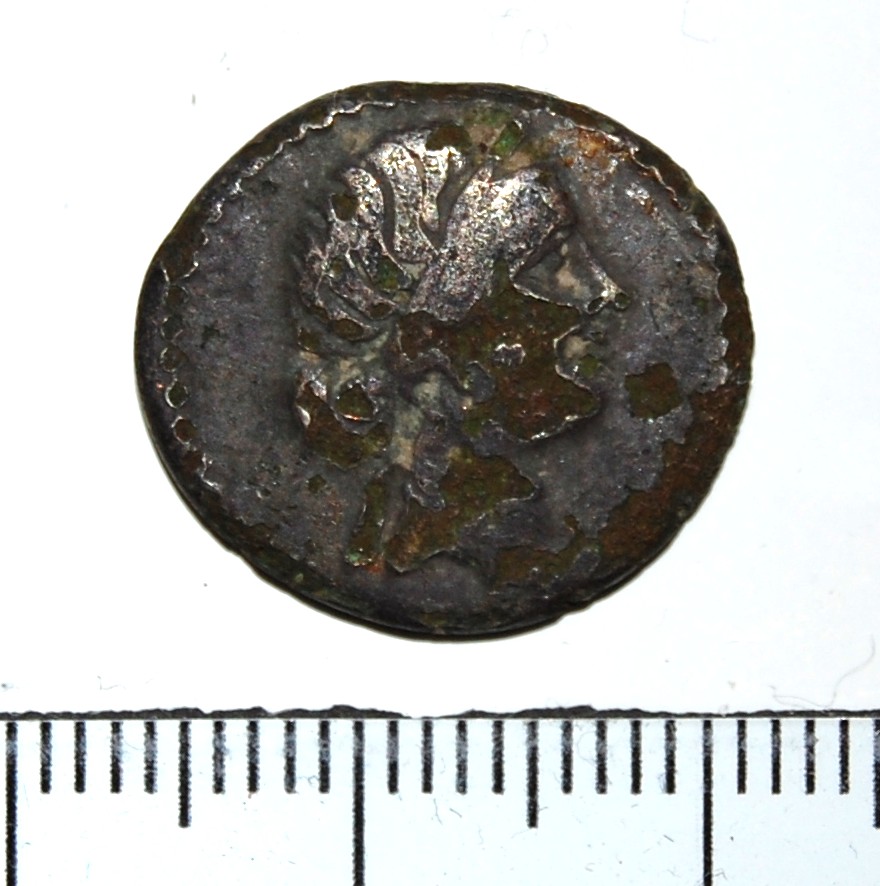 Julius-Caesar--Fouree-Denarius.-47-46-BC