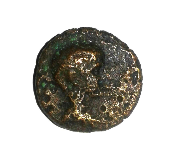 Small-Greek-Bronze-Coin-With-Sacrificial-Tripod