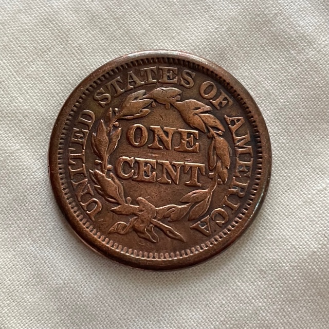 1844/81-Large-Cent-F-Or-VF?-How-Bad-Does-The-Cleaning-Impact-The-Value?