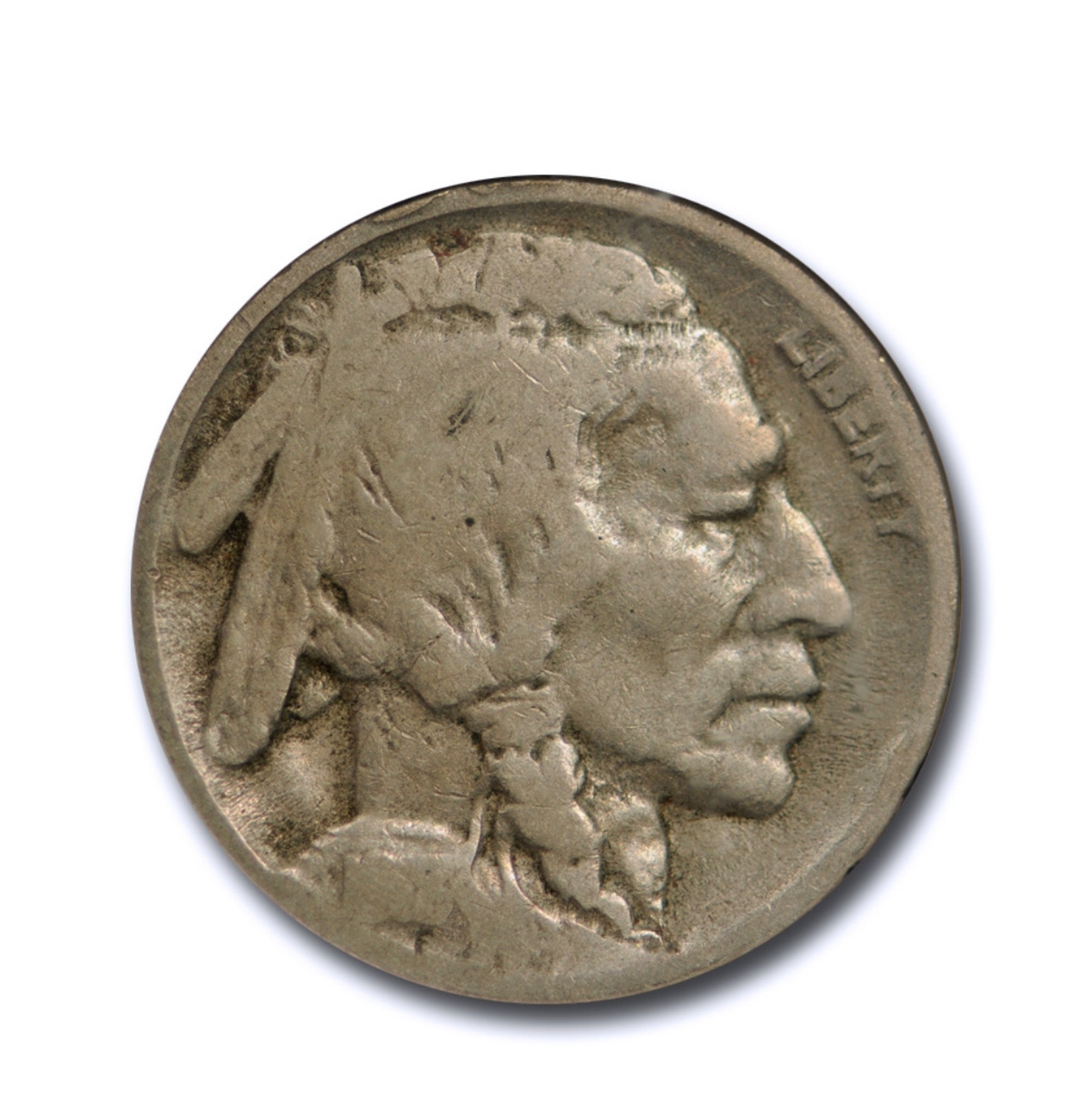 Buffalo-Nickel-1917-D-Toned