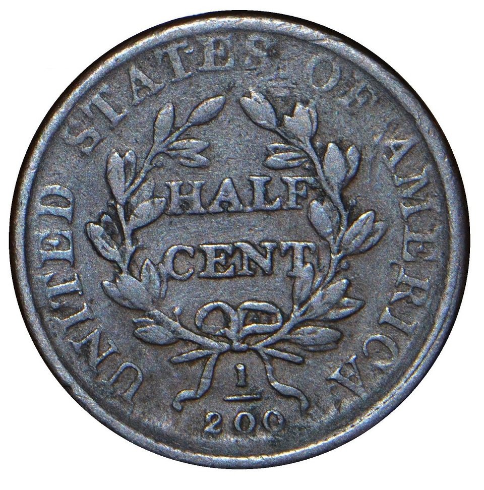 First-Numismatic-Purchase-In-6-Months---1808-Draped-Bust-Half-Cent