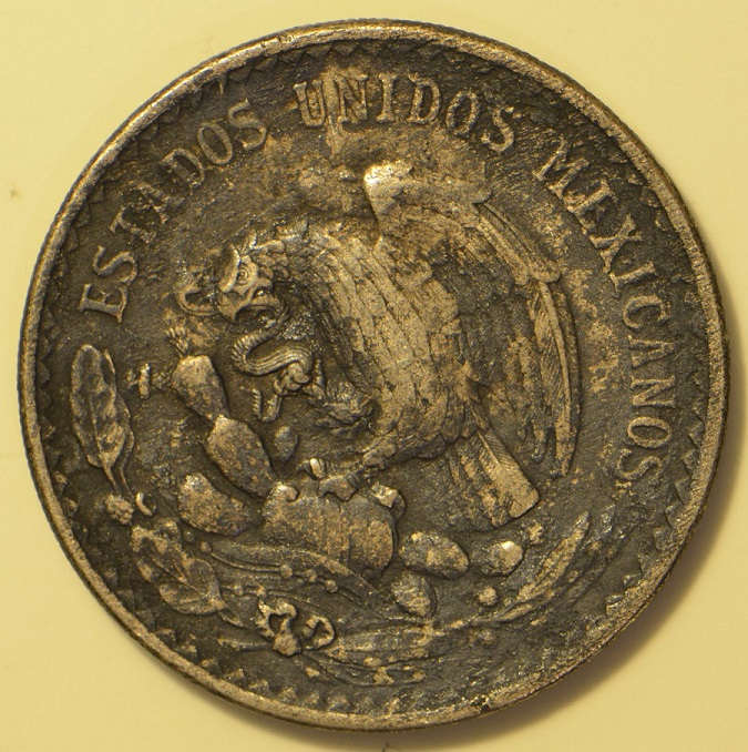 1947-Mexico-One-Peso