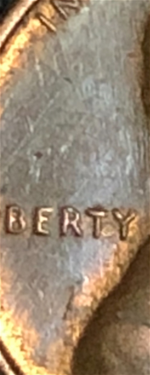 1972-D-Penny-Error-Cheek-Bone-Cud-Behind-Shoulder-And-In-Liberty
