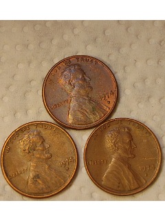 1974-Pennies.why-All-So-Different?