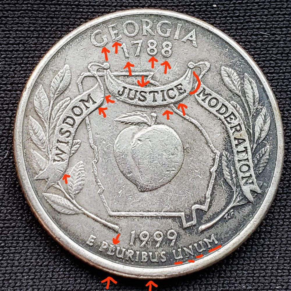 Unusual-1999-P-Georgia-Quarter