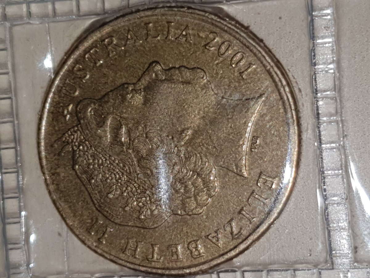 2001-Centenary-Of-Federation-$1-Double-Rim