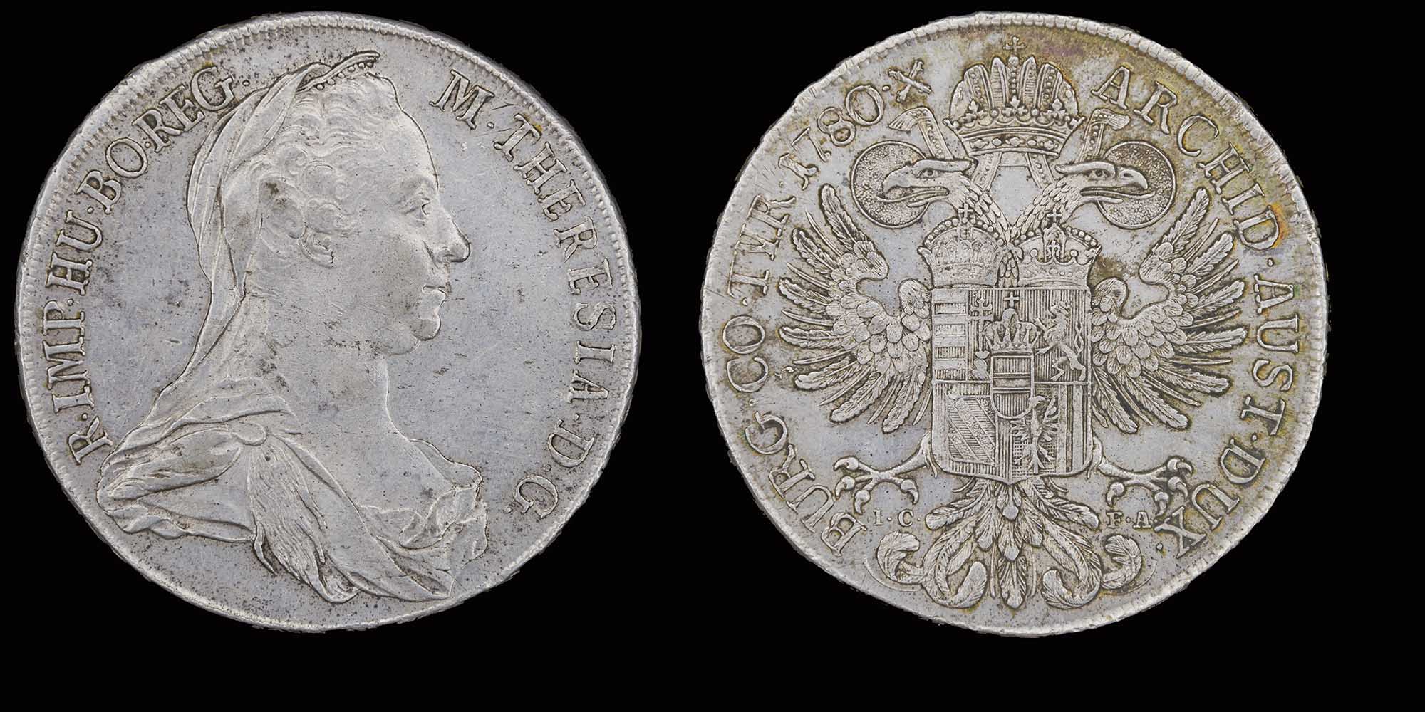 1780-Maria-Theresa-Thaler:-Original-Strike-Vienna-Mint