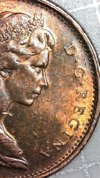 1978-Canada-1-Cent-DDO-And-Die-Chip.-Pleas-Helps-To-ID