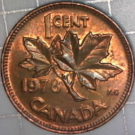 1978-Canada-1-Cent-DDO-And-Die-Chip.-Pleas-Helps-To-ID