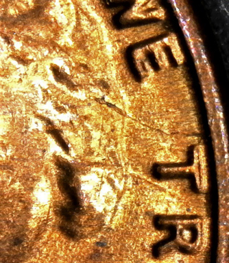 1975-D-LMC-Die-Crack-Rim-To-Rim-And-Spike-Head