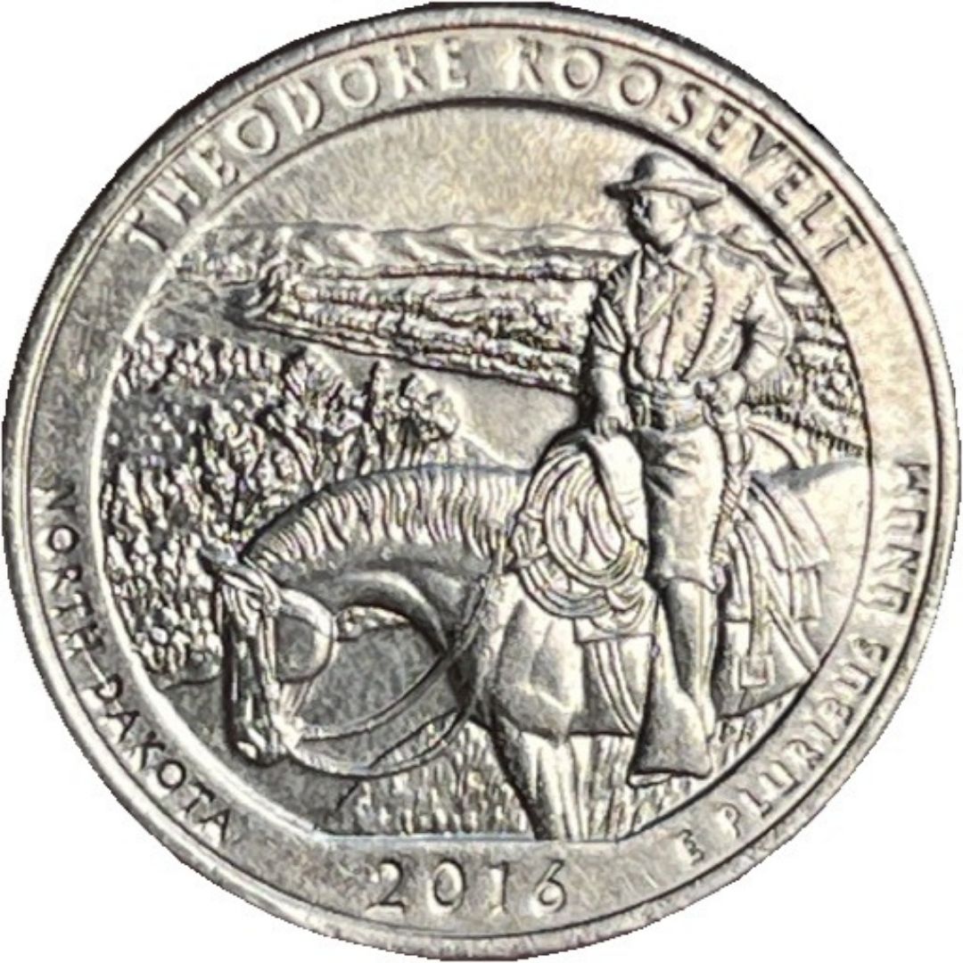 USA-Quarter-Theodore-Roosevelt-2016-P--Error-Next-To-The-P-Mint-Mark-Or-Just-Weird-Dashes?
