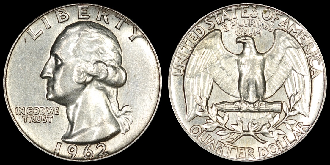 1964-Type-B-Reverse-FS-901-Washington-Quarter-X-2-Grades?