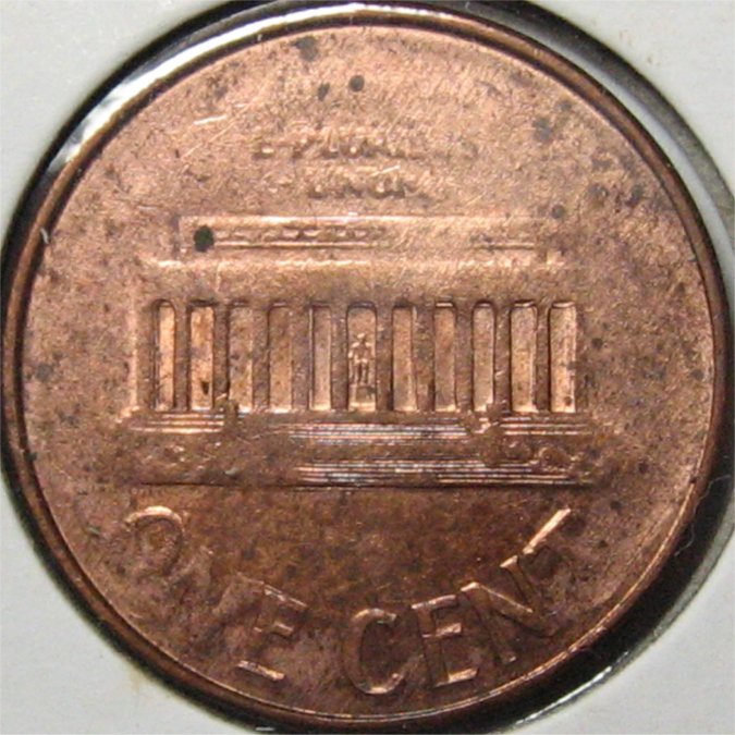 1966-Lincoln-Memorial--Penny-For-Grading