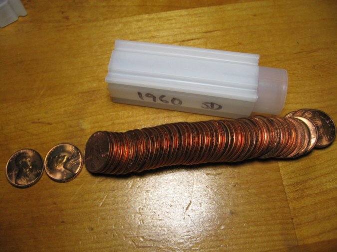 Looking-Through-My-Rolls-Of-1960-LMC-Missing-60-And-65-Plus-Some-MM