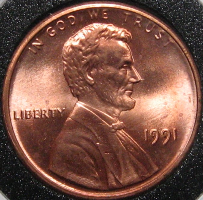 1991-Lincoln-Memorial-Cent