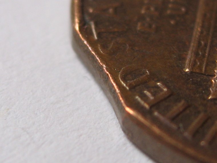 Undated-Lincoln-Wheat-Cent---Incomplete-Planchet---30%-Missing