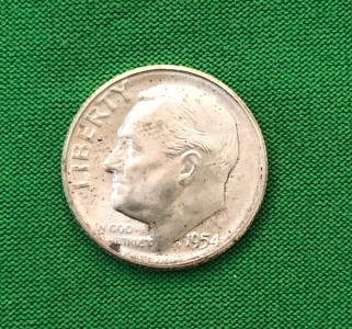 1954-S-Dime-RPM/Missing-Designer's-Initials?