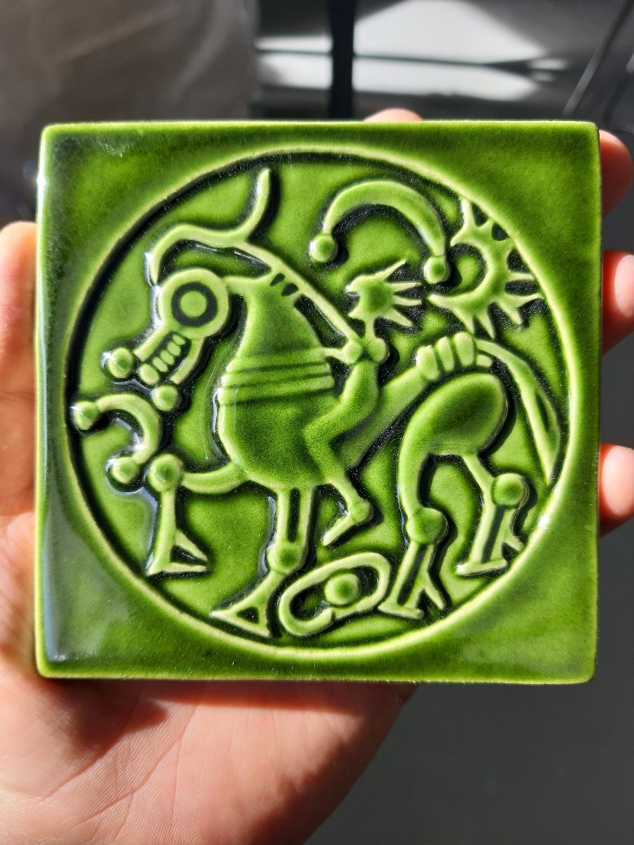 When-A-Coin-Collector-Made-A-Handmade-Tile...