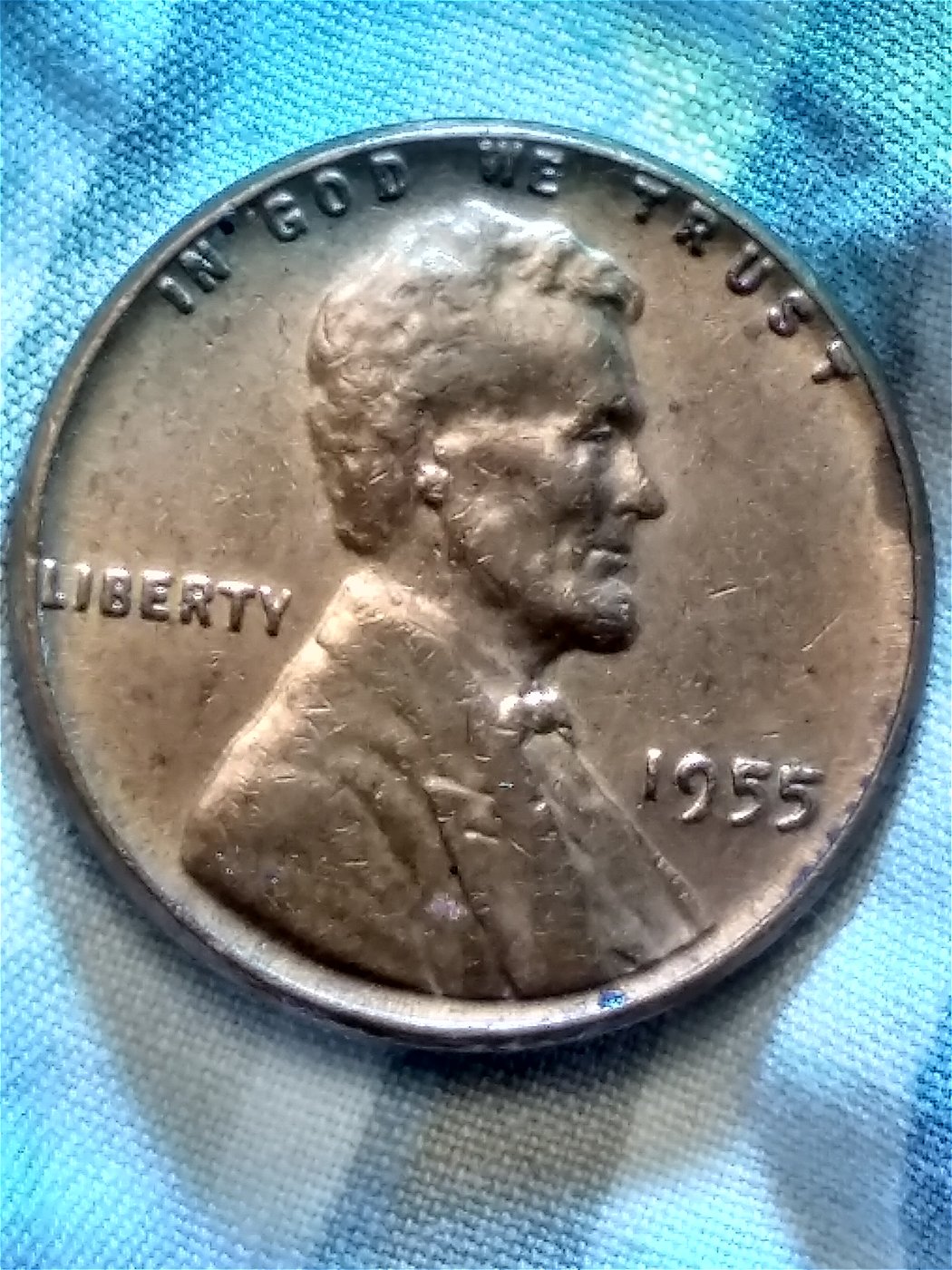 1955-Lincoln-Cent-For-Grading
