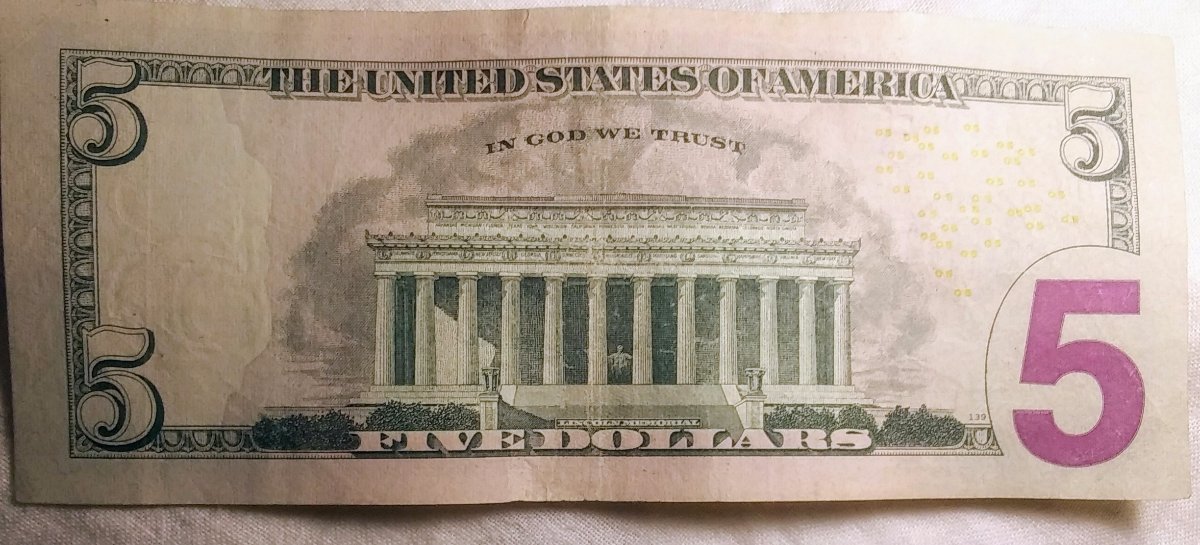 5-Dollar-Fed.res.-Note-2013-True-Binary-&-Lowest-Digit-Repeater