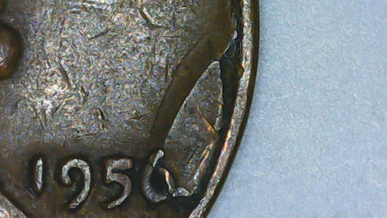 1956-Penny-With-Some-Sort-Of-Defect.