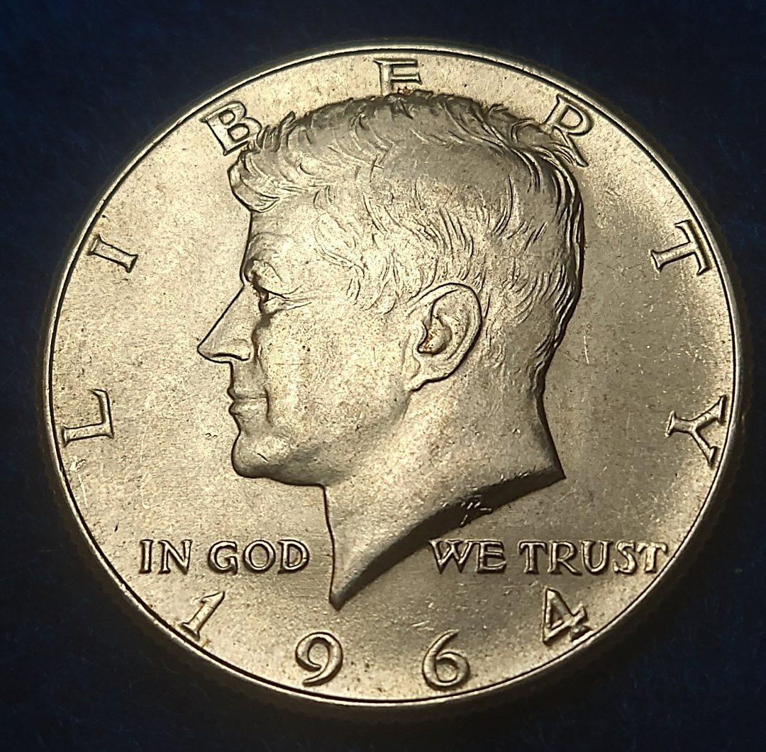 Anyone-Want-To-Take-A-Guess-On-The-Grade-For-This-Kennedy?-1964-Half-Dollar