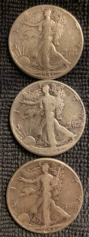 1941,1942,1944-Walking-Liberty.-Worth-Getting-Graded-Or-Keep?