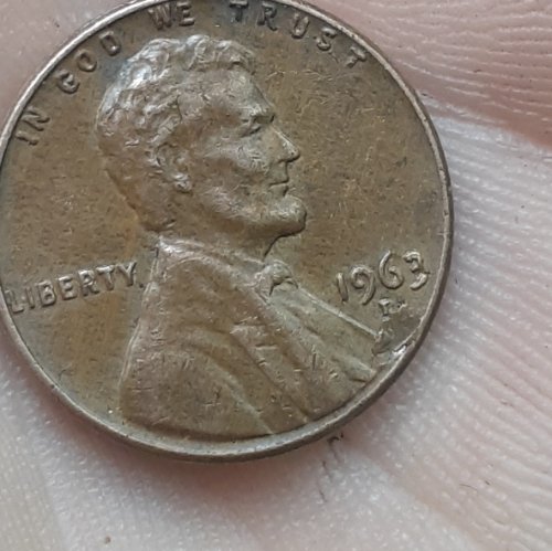 1963-Lincoln-Penny.-Lamination?-Any-Value-At-All?