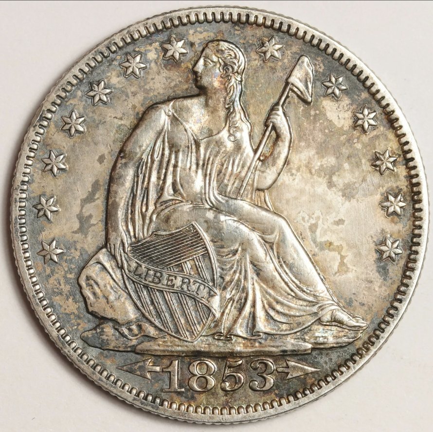 Seated-Liberty-Half-Dollar-1853-O-A&r-Grade-Request