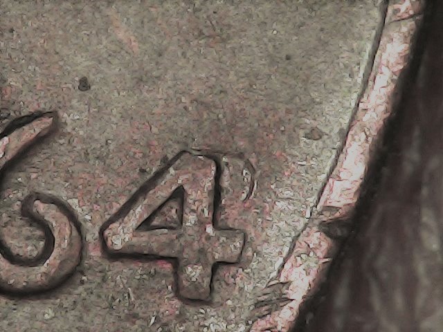 1964-Lincoln-Penny-Die-Chip,-Is-It?-Help-Please