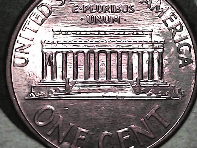 1997-D-Lincoln-Memorial-Penny-Die-Chip-On-Column...is-It?