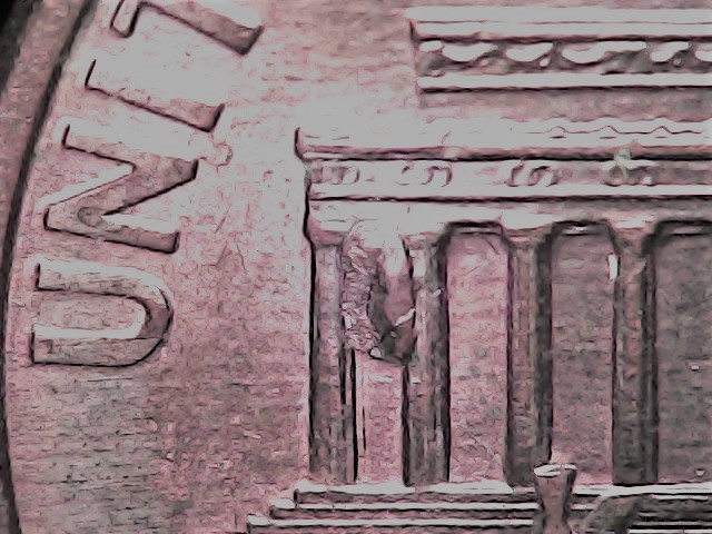1997-D-Lincoln-Memorial-Penny-Die-Chip-On-Column...is-It?