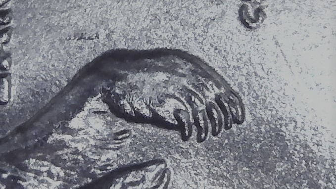 2008-P-Washington-Quarter-Alaska-Die-Chip-On-Bear-Claw/