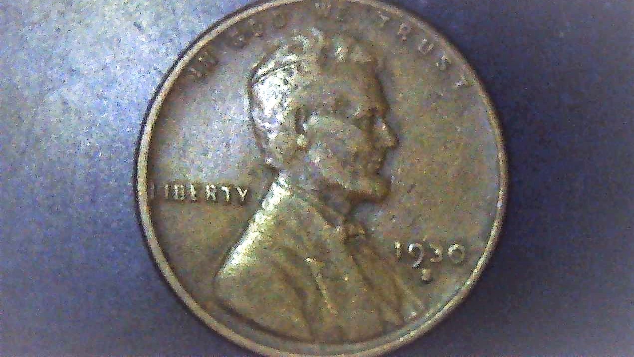 1930-S-Lincoln-Wheat-Penny-Lamination,-DDO,-Broadstrucked...guessing