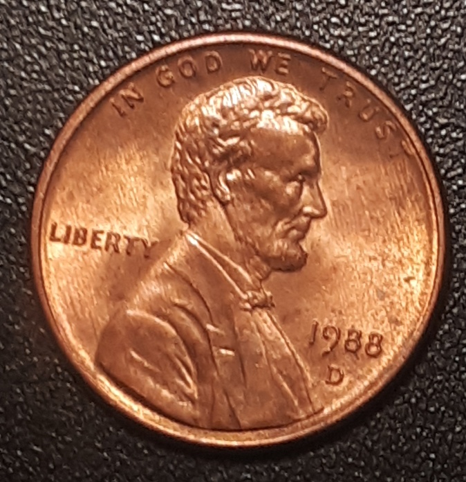1988-D-Lincoln-Cent-Reverse-FG-From-1989-To-1988
