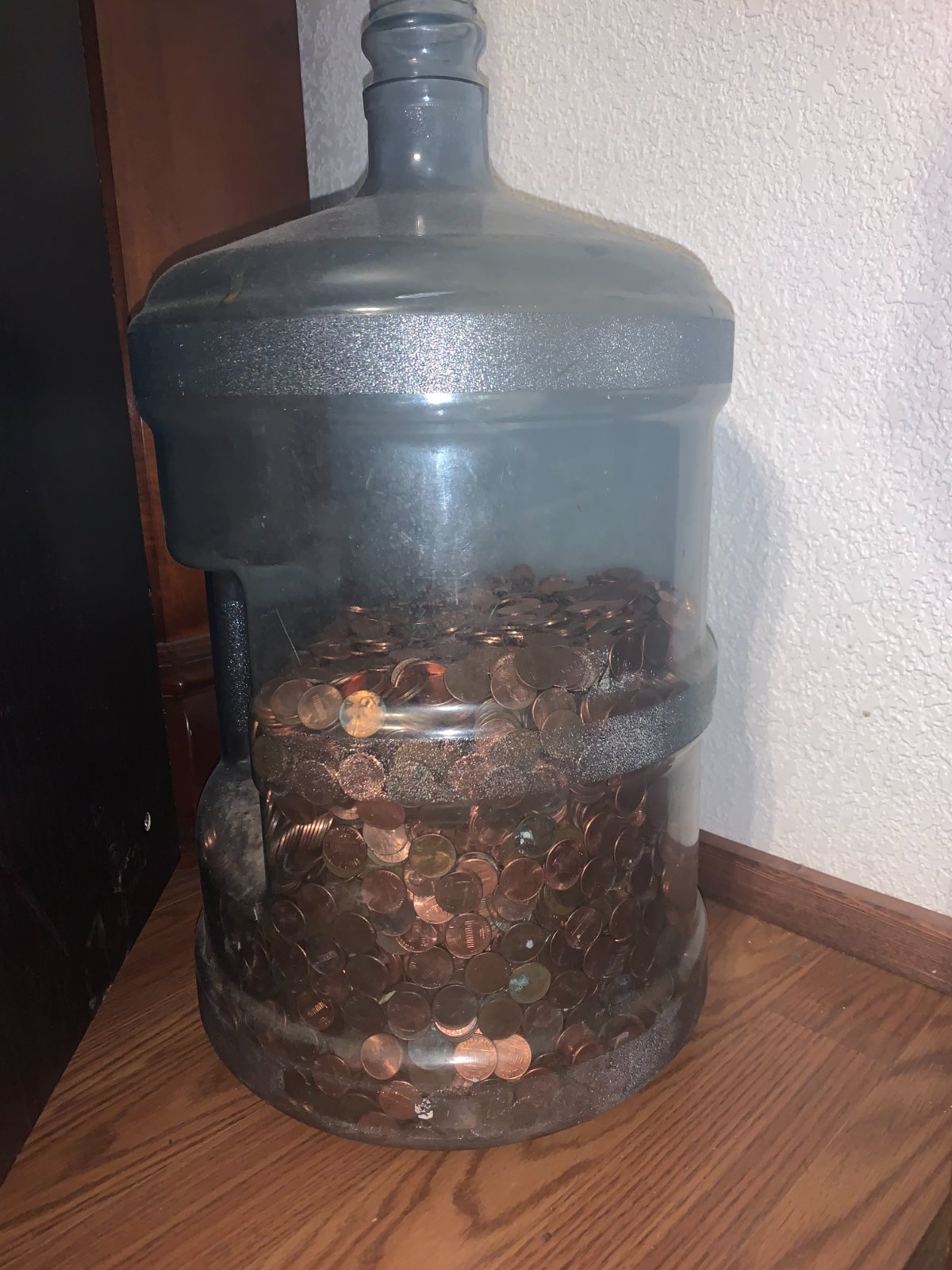 Going-Through-A-5-Gallon-Jar-Of-Cents