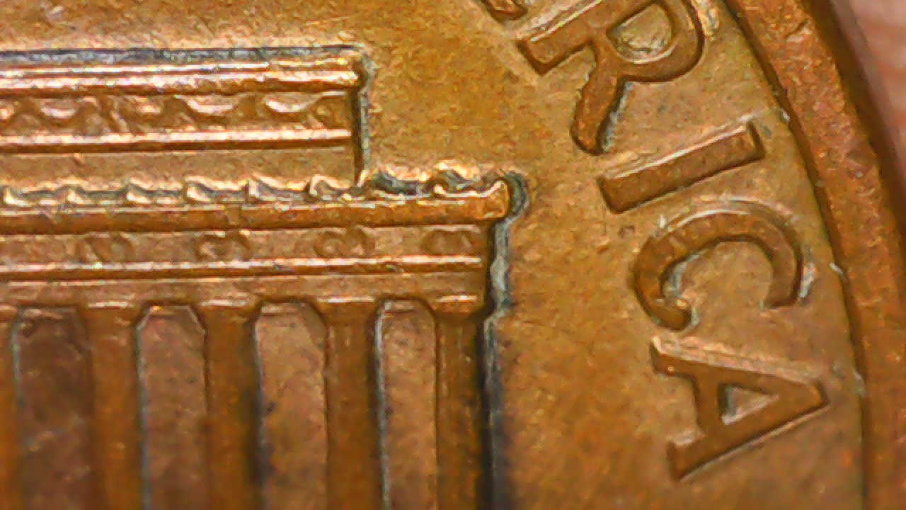 Silver-Marks-On-1992-D-Penny?