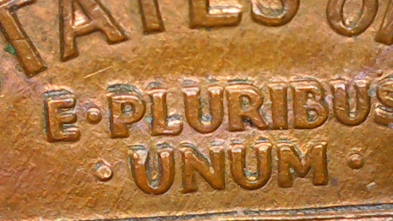 Silver-Marks-On-1992-D-Penny?