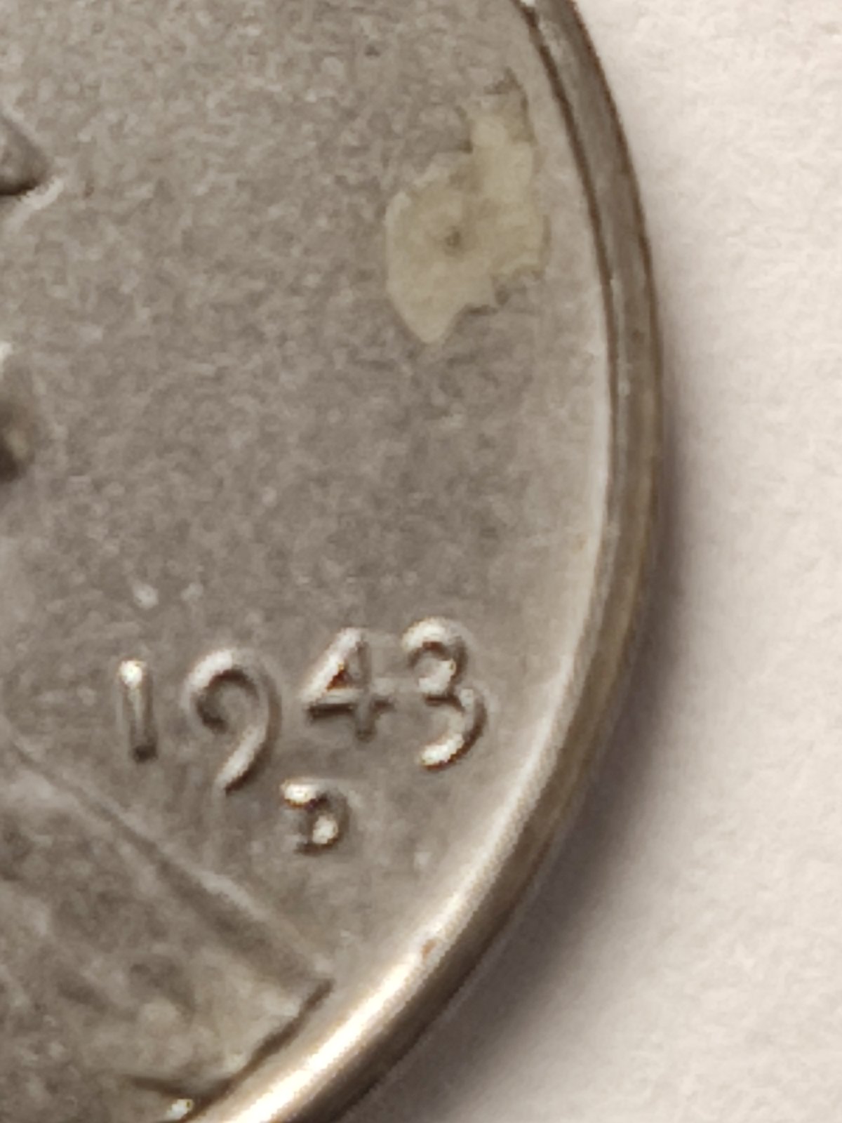 1943-D-Steel-Cent---Original-Or-Re-Plated-With-Zinc